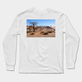 Acacia tree in the desert. Long Sleeve T-Shirt